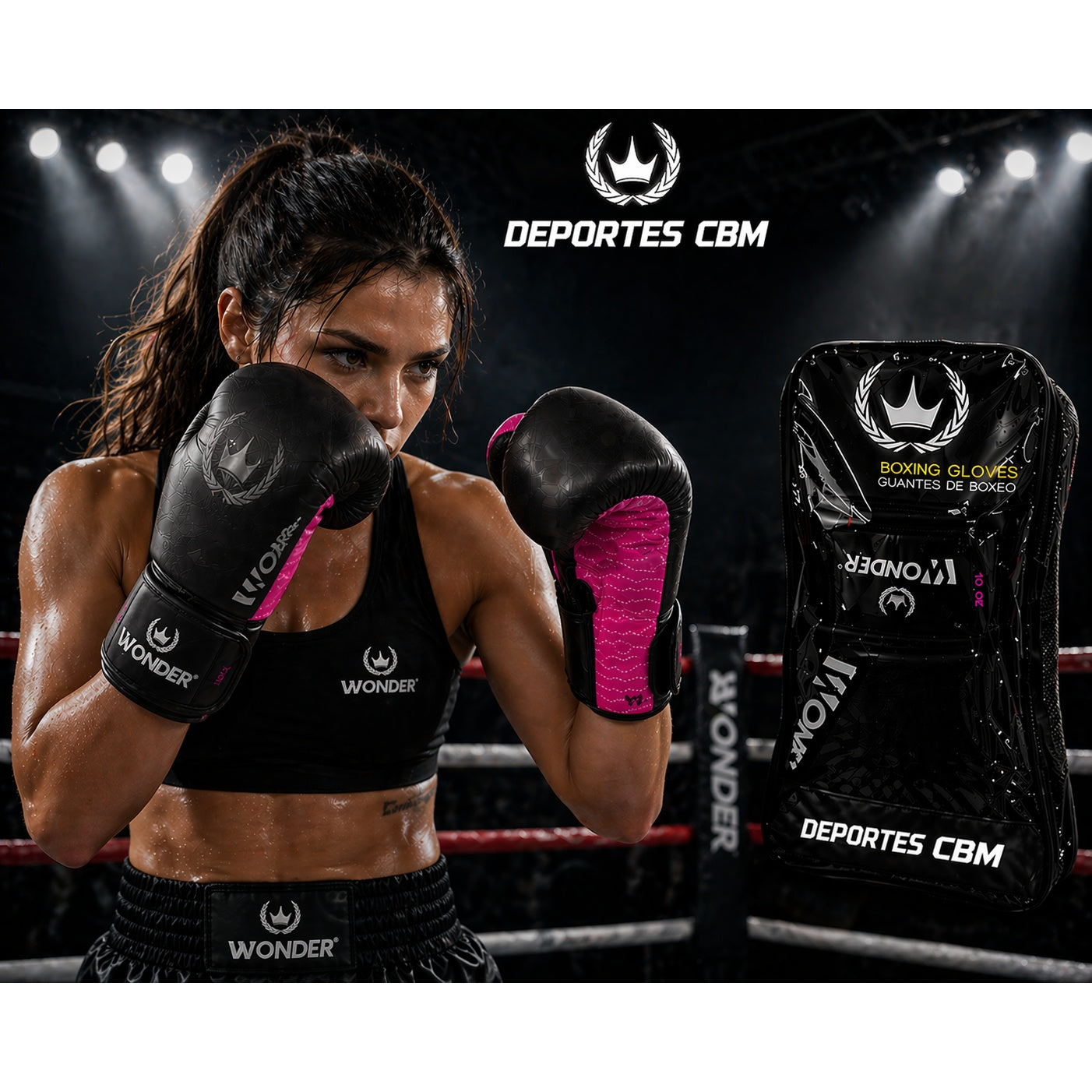 Guantes de Boxeo Wonder Sport Profesionales | MMA y Artes Marciales