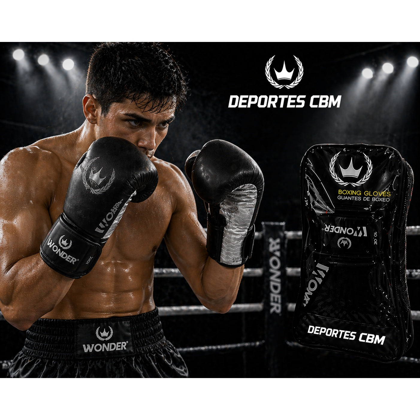 Guantes de Boxeo Wonder Sport Profesionales | MMA y Artes Marciales