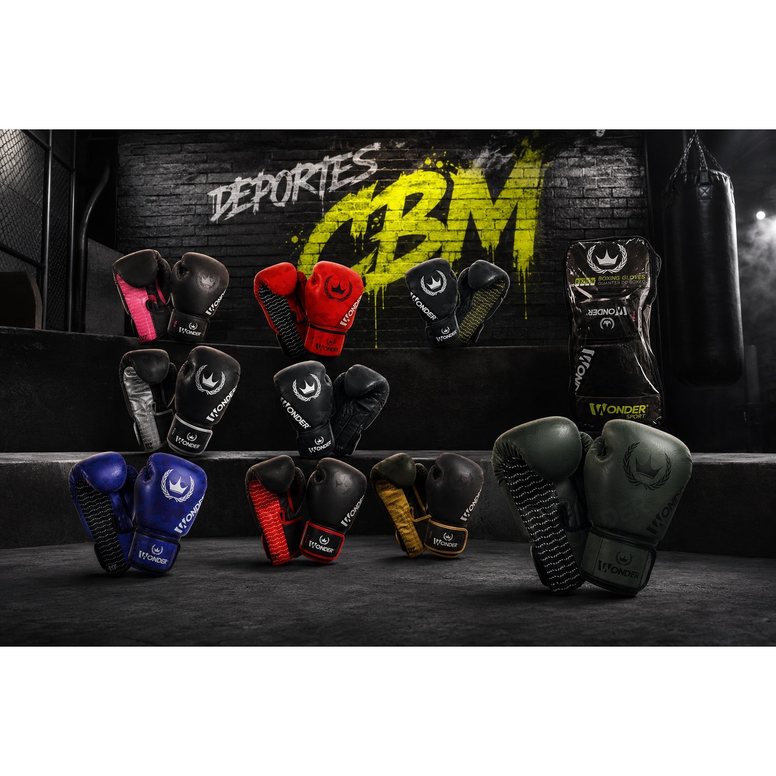 Guantes de Boxeo Wonder Sport Profesionales | MMA y Artes Marciales