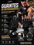 Guantes para Gimnasio con Muñequera y Agarre Antideslizante | Deportes CBM