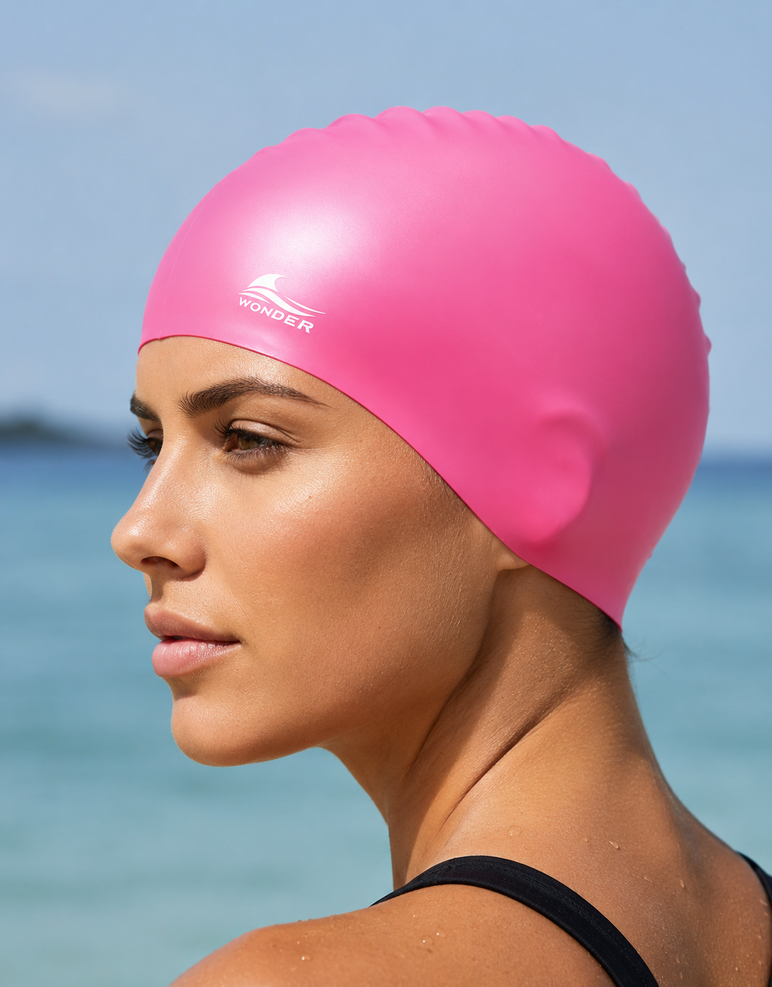 GORRO DE NATACION PARA PISCINA EN SILICONA