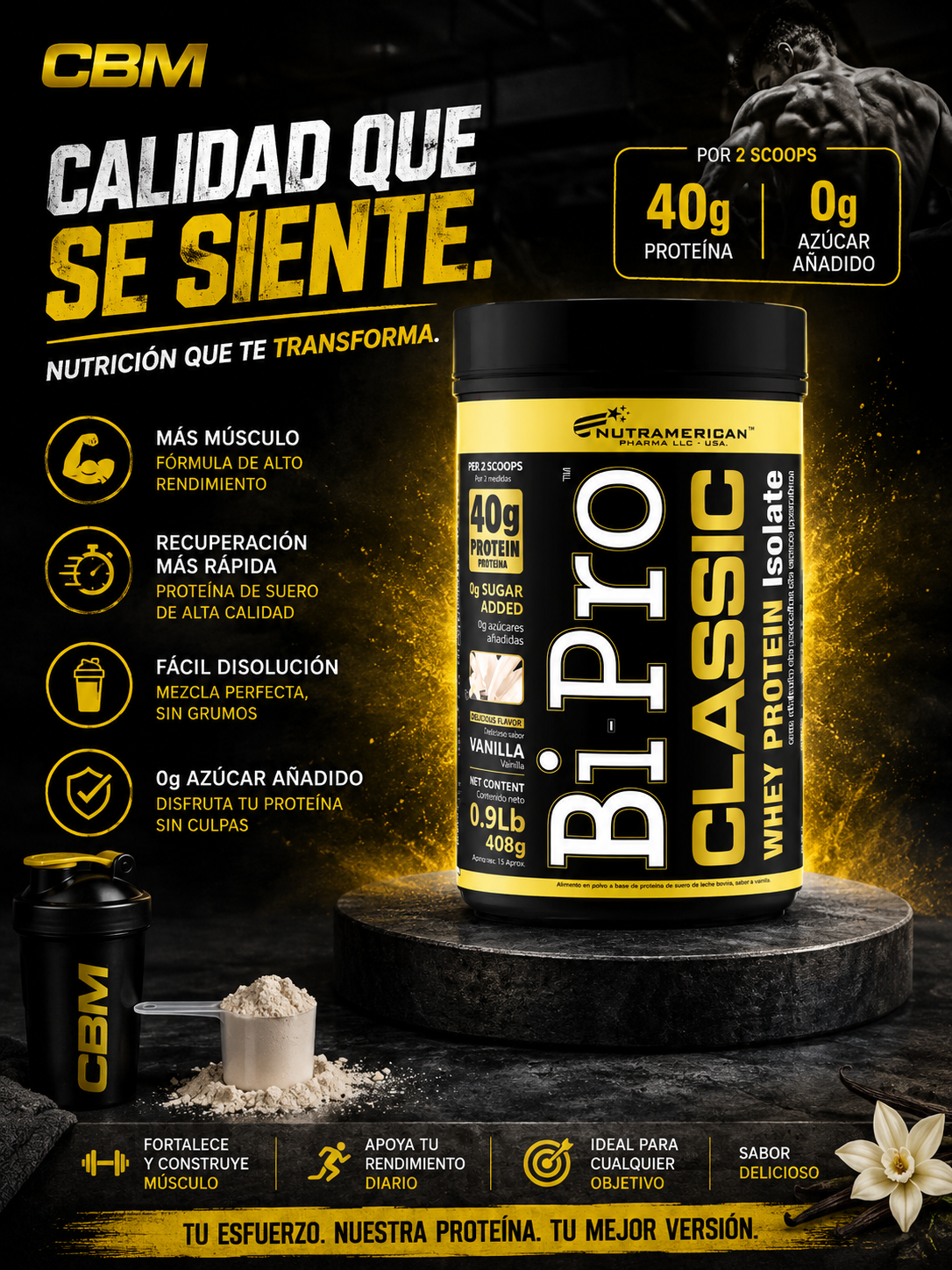 Proteína Whey Protein Bipro Classic