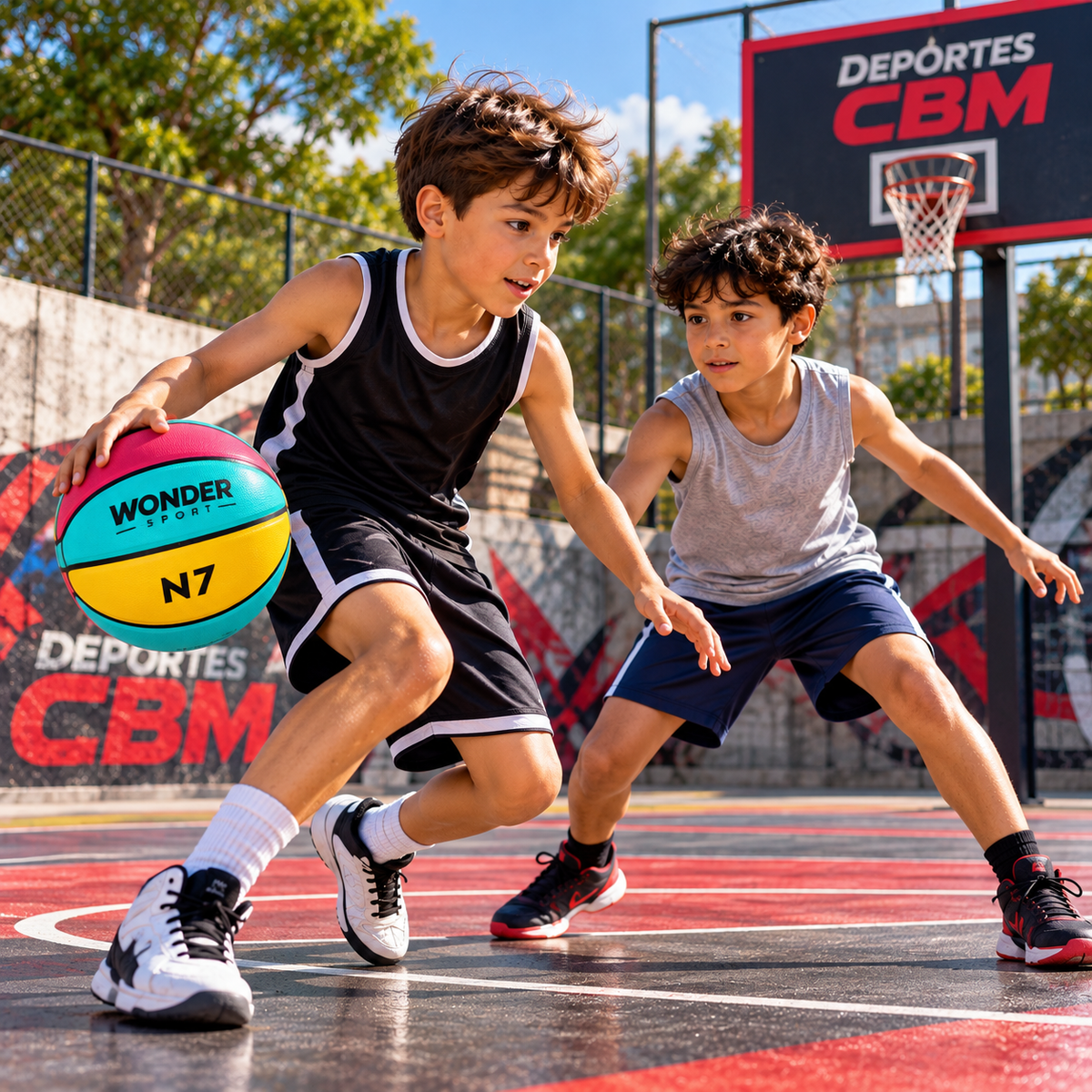 Balón de Baloncesto No. 7 – Wonder Sport | Para Interior y Exterior