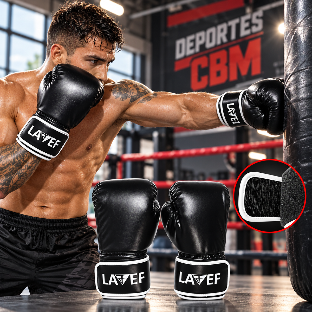 GUANTES DE BOXEO PARA MMA ARTES MARCIALES GOLPEO DE SACO O TULA