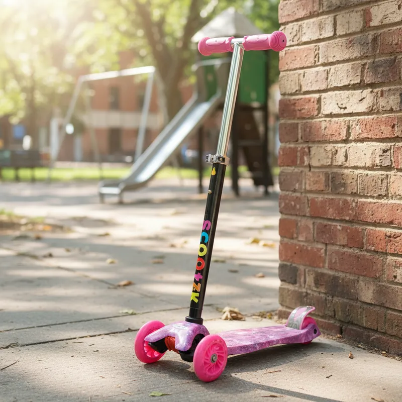 SCOOTER PATINETA MONOPATÍN CON LUCES EN LAS RUEDAS QUE SE ACTIVAN AL GIRAR