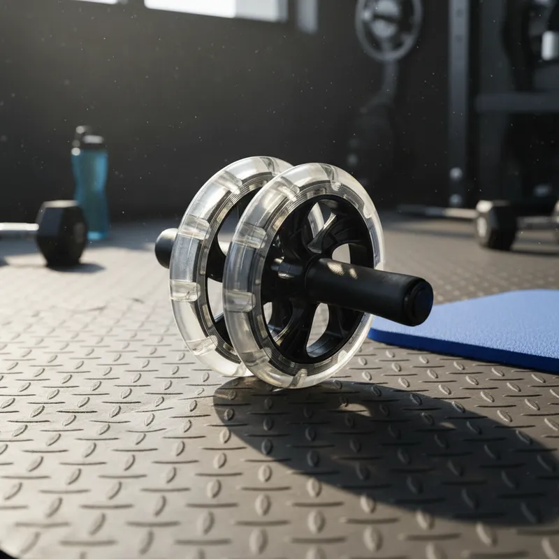 RODILLO ABDOMINAL RUEDA EN GOMA PARA ABDOMINALES ABDOMEN