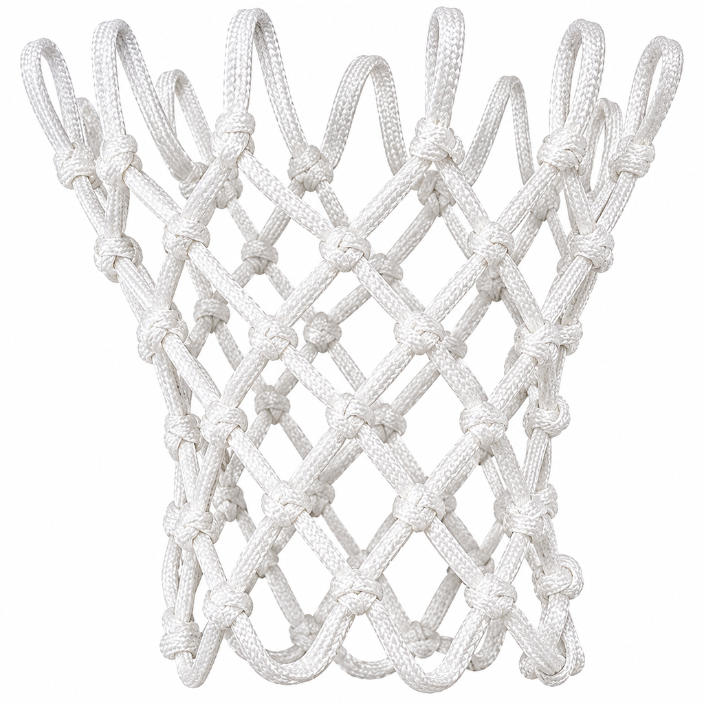Malla de Baloncesto Nylon Ultra Gruesa para Aro de Basketball x 2 Unidades con Estuche