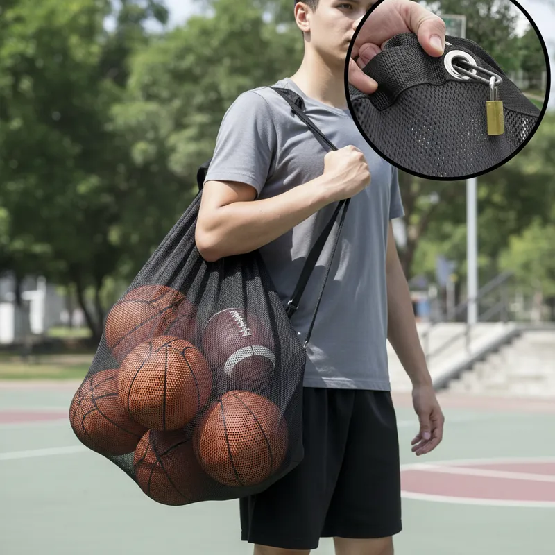 Tula Deportiva O Bolsa Para Balones Mediana 12 Balones