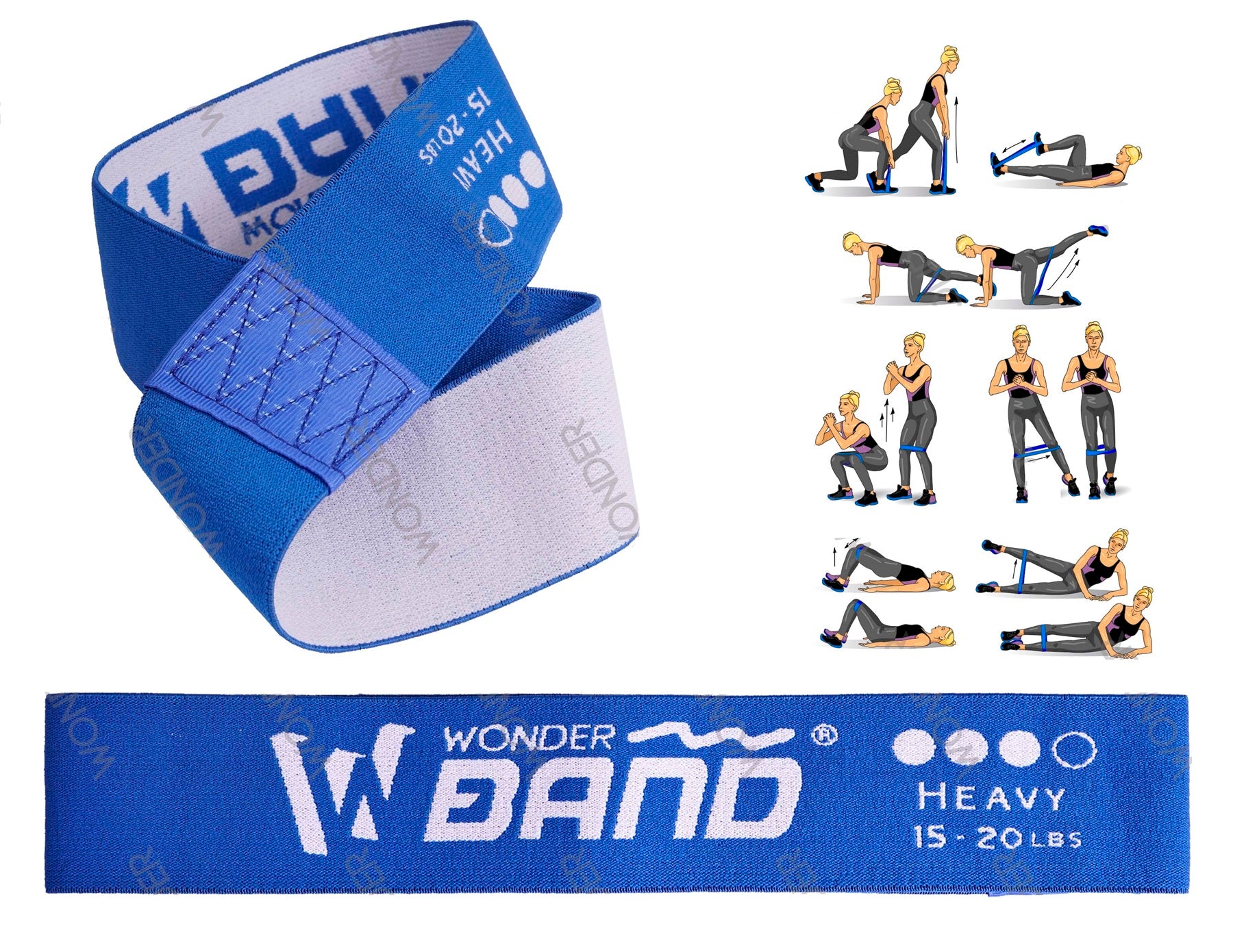 Bandas Planas Elasticas Cerradas En Tela&nbsp;