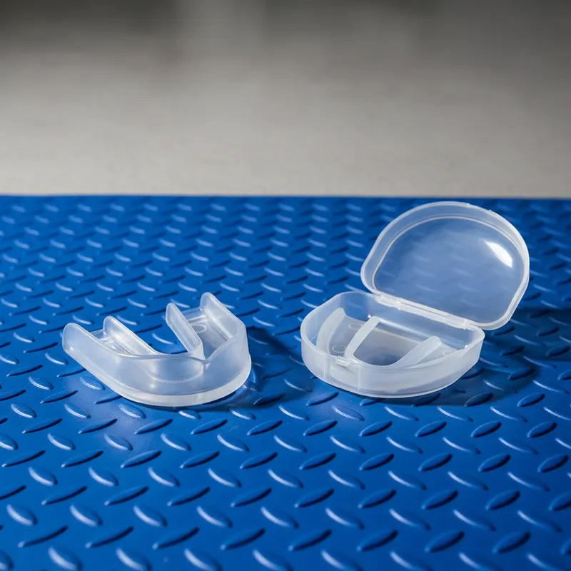 Protector Bucal Sencillo Termomoldeable en Silicona para Boxeo y MMA