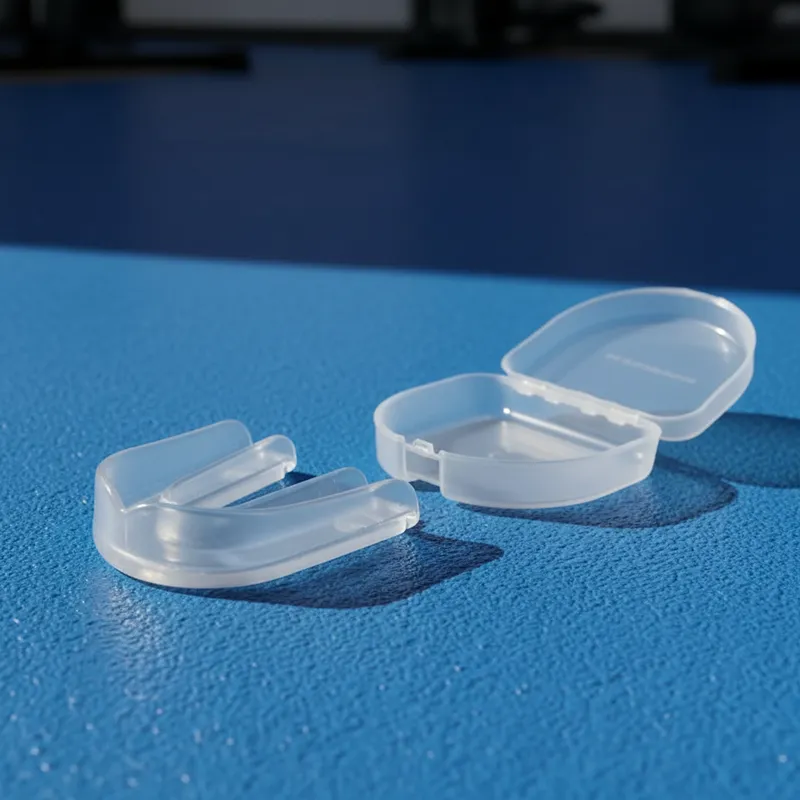 Protector Bucal Sencillo Termomoldeable en Silicona para Boxeo y MMA