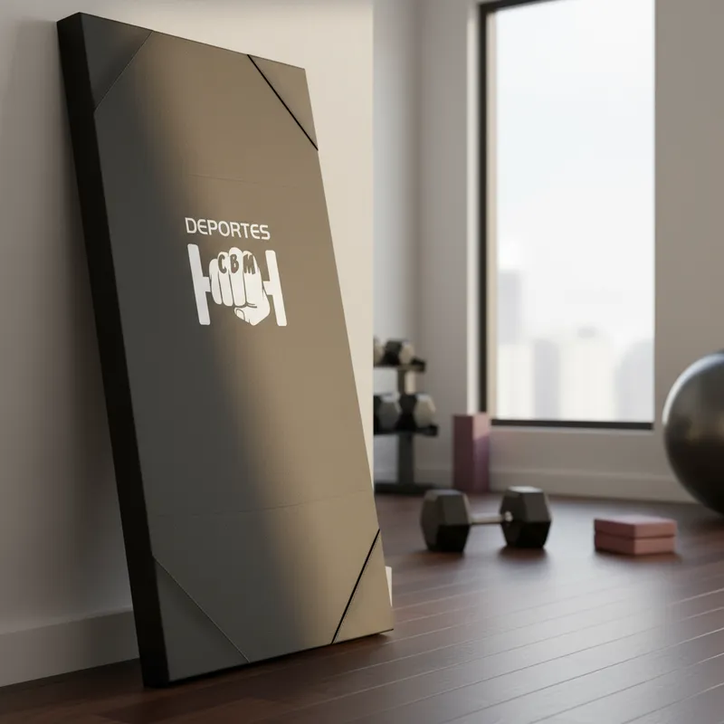 Colchoneta Deportiva Antideslizante para Ejercicios, Yoga, Pilates, Gimnasio y Escuelas