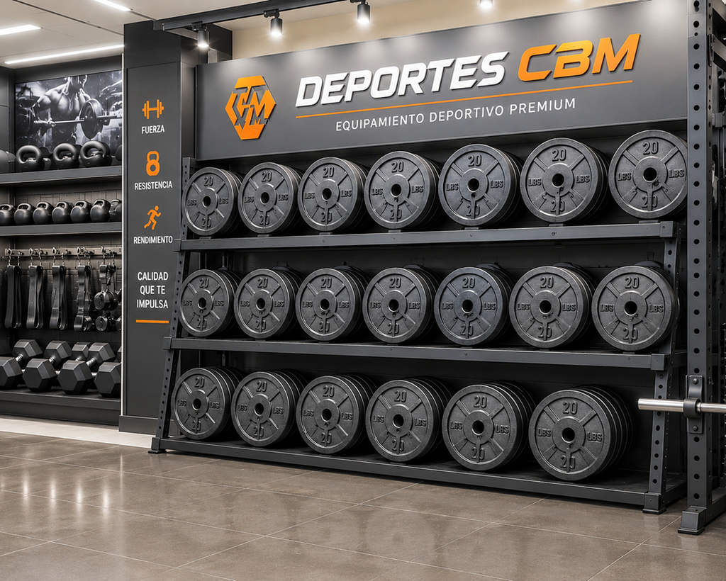Discos Para Pesas en Hierro Fundido para Barra y Mancuernas – Barras Estándar
