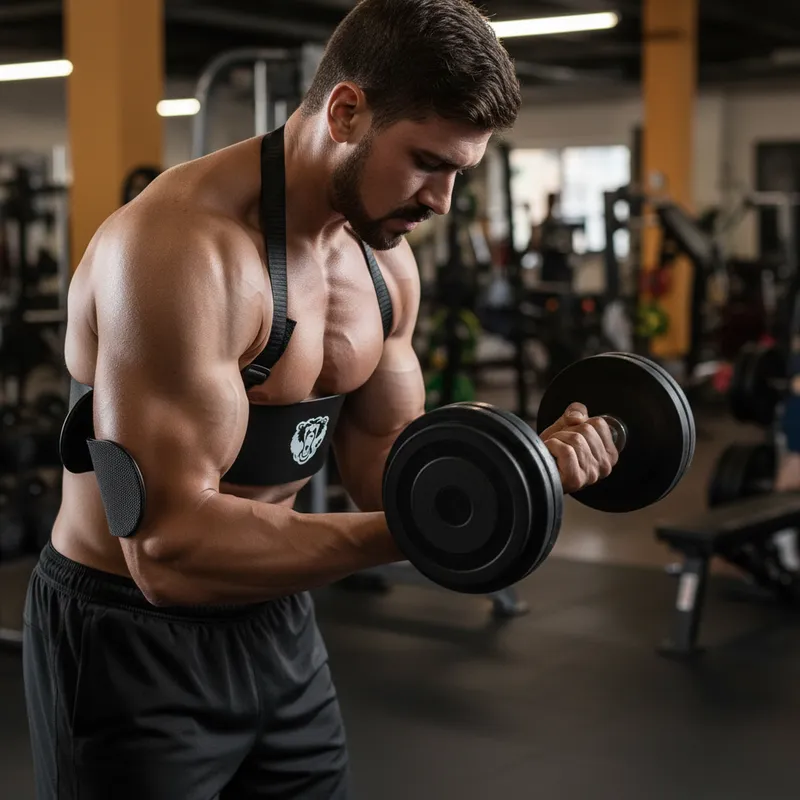 Soporte ARM Blaster Para Biceps Brazos Al Maximo