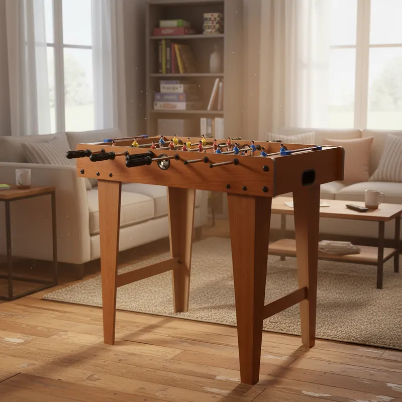 Mesa de Futbolín Futbolito en Madera para Niños y Adultos | Importada