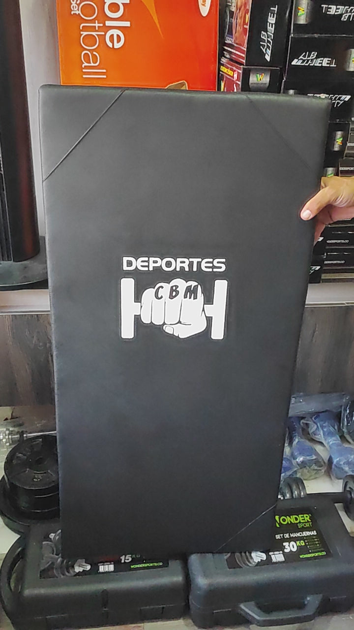 Colchoneta Semiprofesional Logo blanco