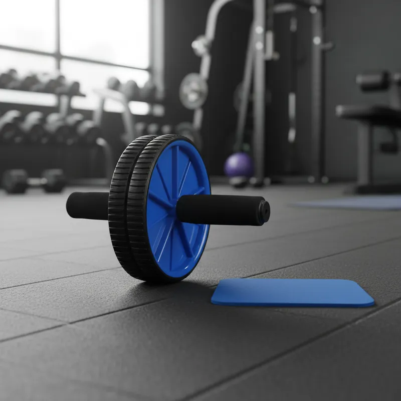 Rodillo Abdominal Doble Rueda para ejercicios abdominales marcacion abdominal