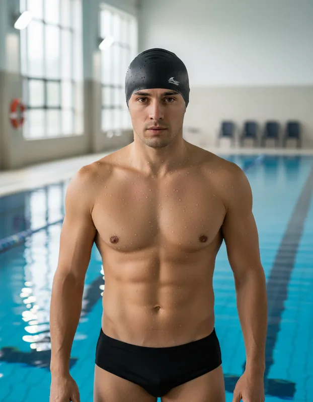 GORRO DE NATACION PARA PISCINA EN SILICONA