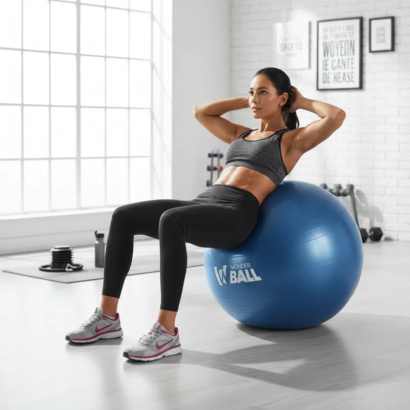 Balón de Yoga de 55 cm Con Inflador