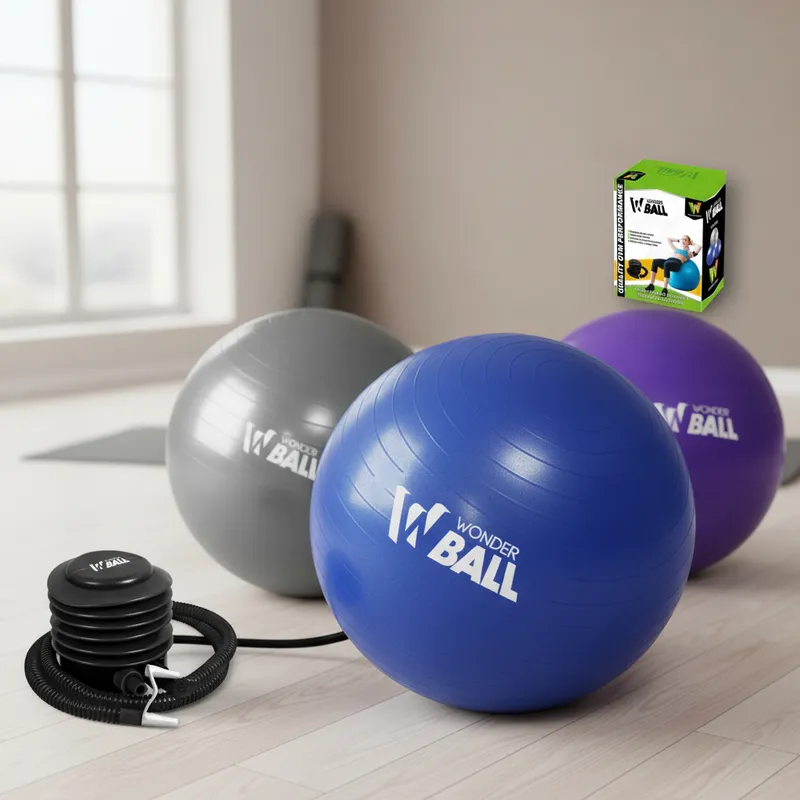 Balón de Yoga de 55 cm Con Inflador