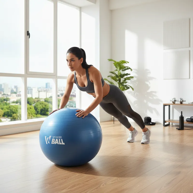 Balón de Yoga de 55 cm Con Inflador