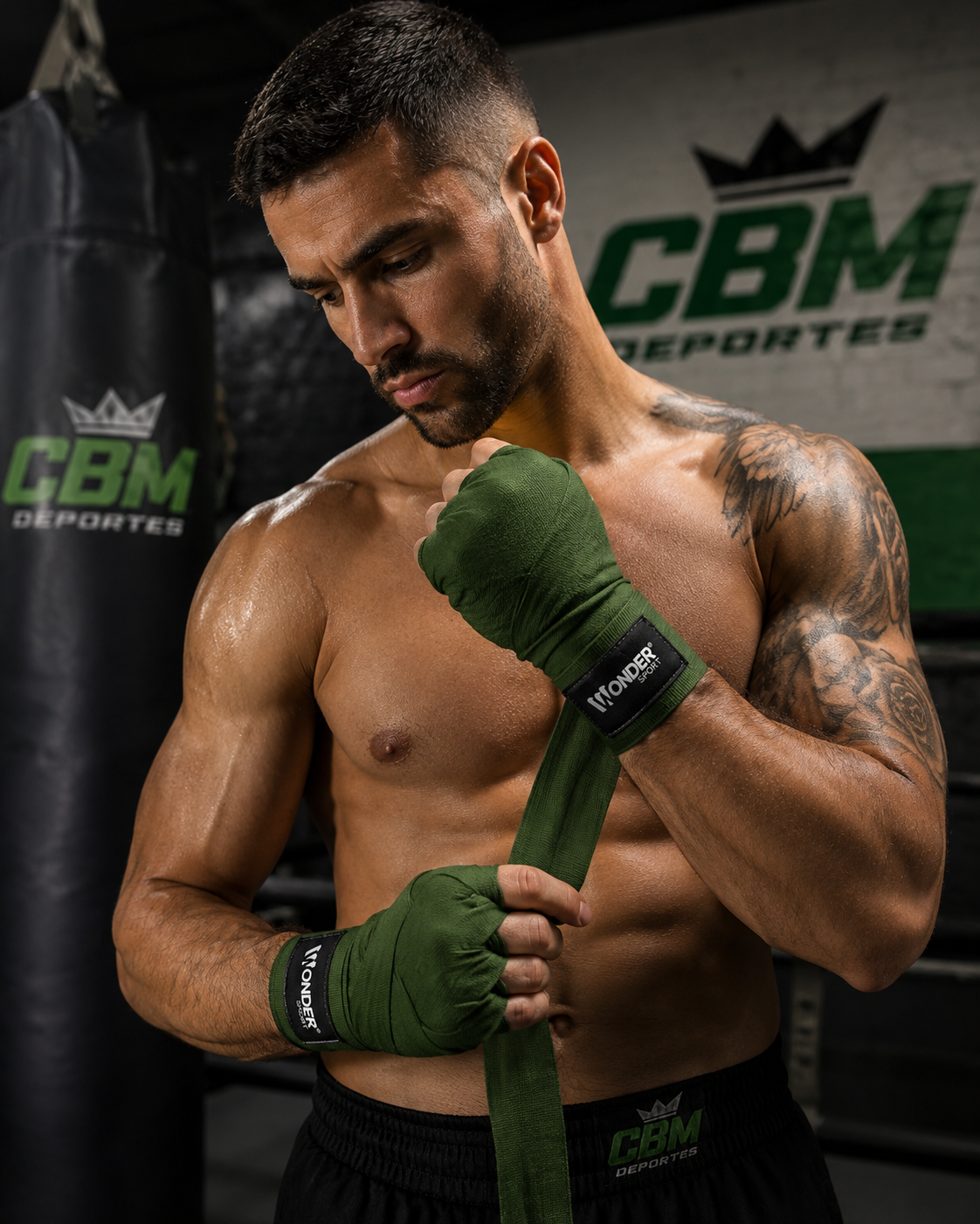 Vendas de Boxeo Largas 4.5 Metros para MMA, Boxeo y Artes Marciales